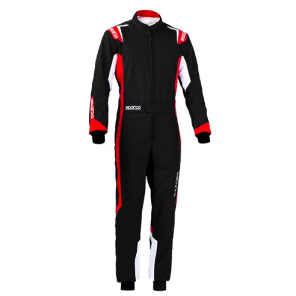Sparco Kart Overall THUNDER schwarz-rot Gr. 150